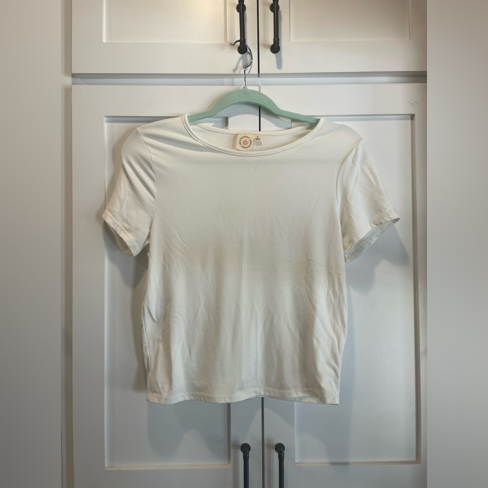 Women's Simple White Top